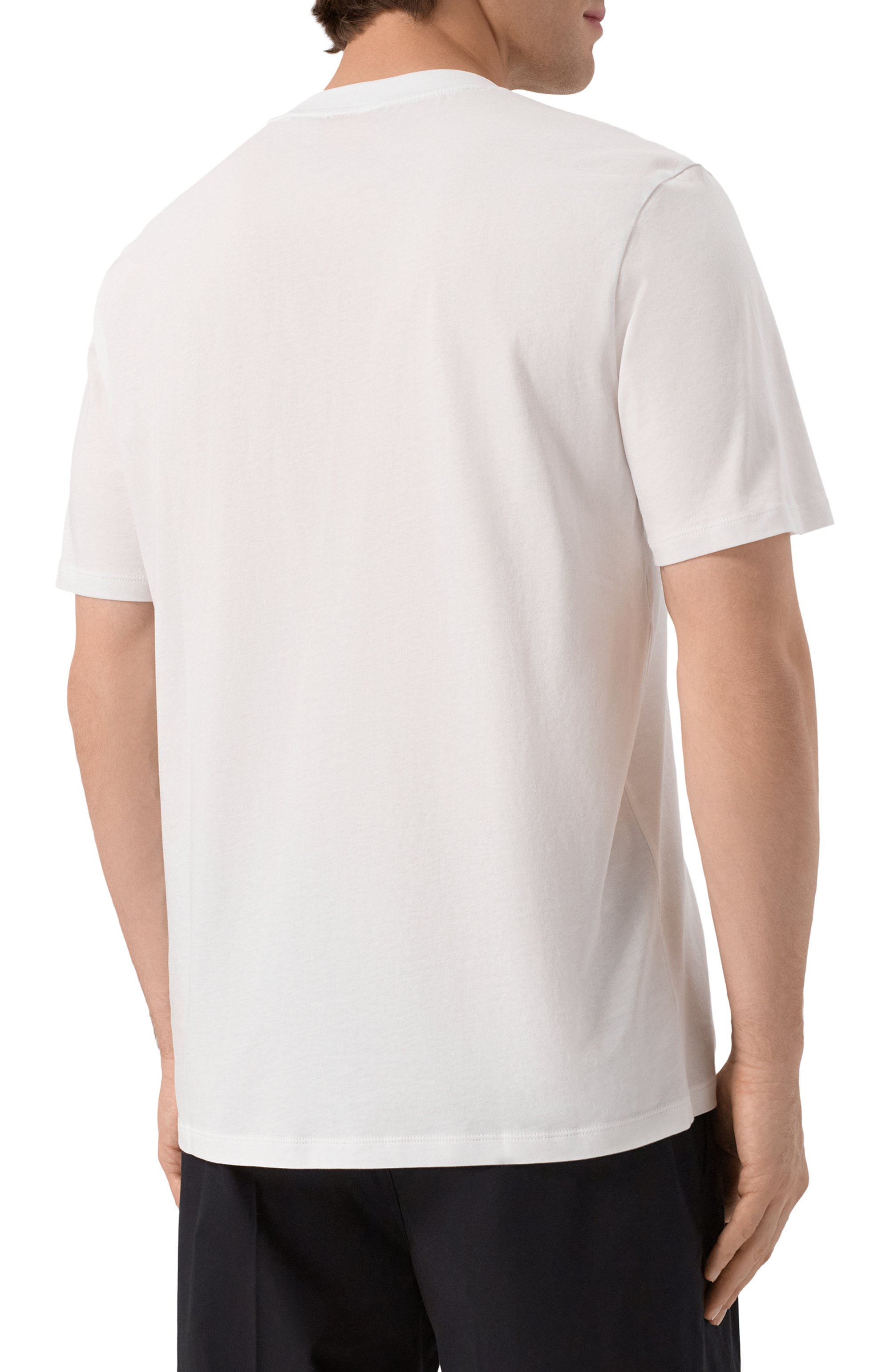 Хлопковая футболка HUGO, арт. 50544496, фото 4