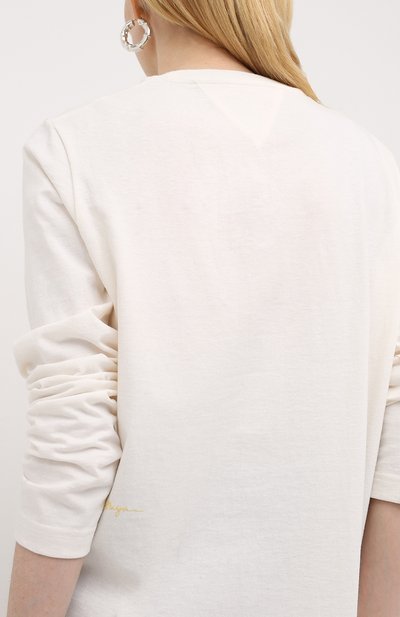 Хлопковый лонгслив BOTTEGA VENETA, арт. 636866/VF1U0, фото 4