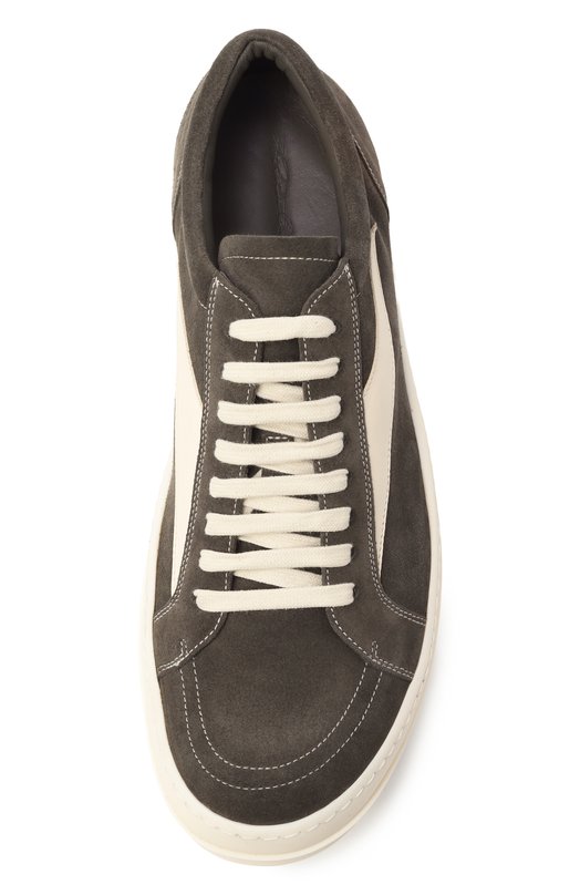 Замшевые кеды Vintage Rick Owens RR01F2897/LVSC0X Серый  RR01F2897/LVSC0X Фото 5