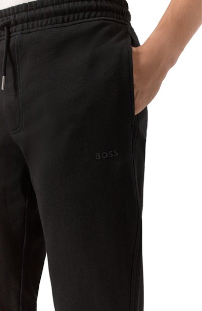 Хлопковые джоггеры BOSS ORANGE, арт. 50533392, фото 5