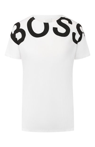 Женская хлопковая футболка BOSS, арт. 50413380