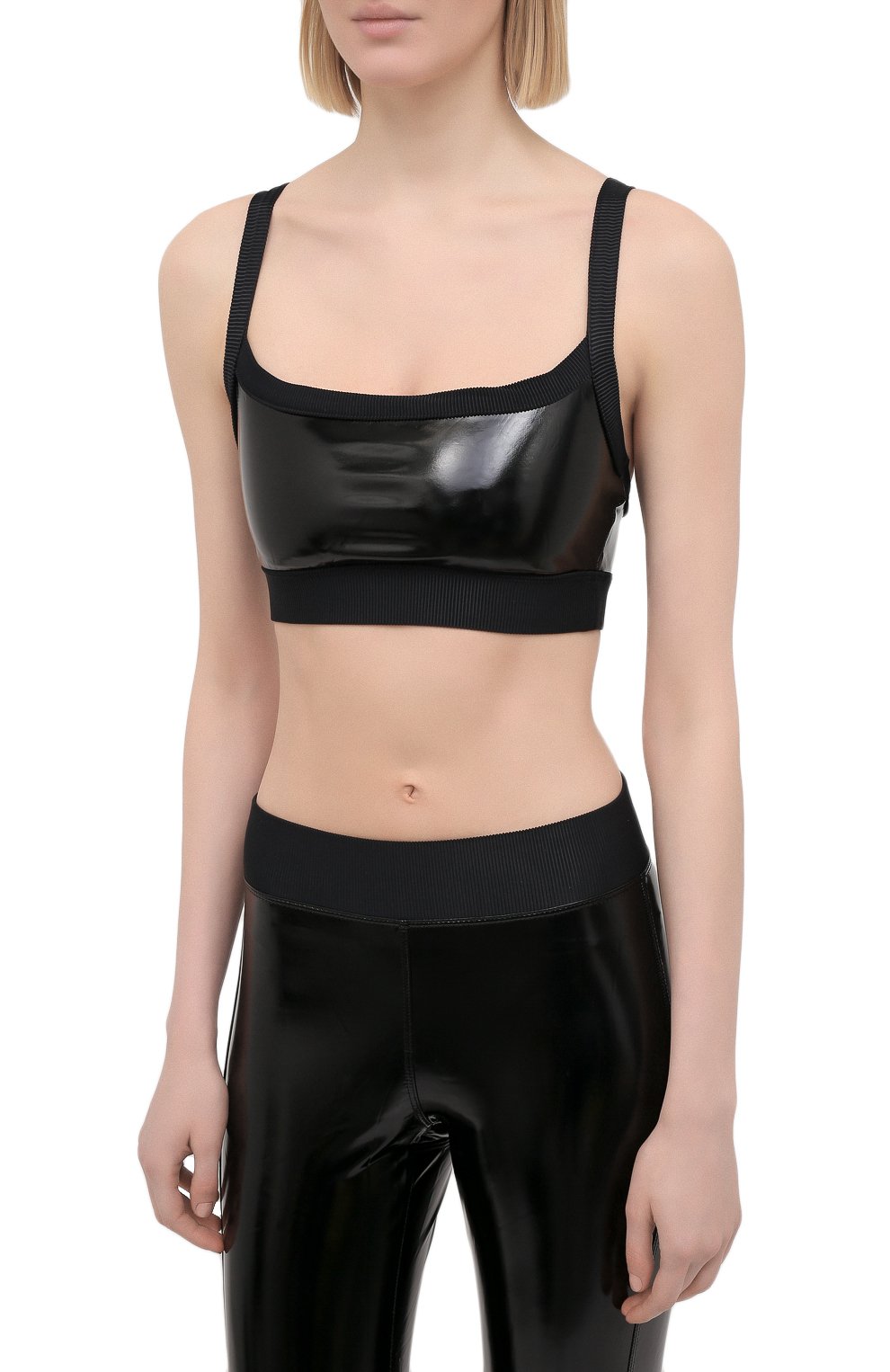 Топ HEROINE SPORT черного цвета по цене 7935 руб., арт. HS-1-053/H0LIDAY 20, фото 3 Топ HEROINE SPORT, арт. HS-1-053/H0LIDAY 20, фото 3