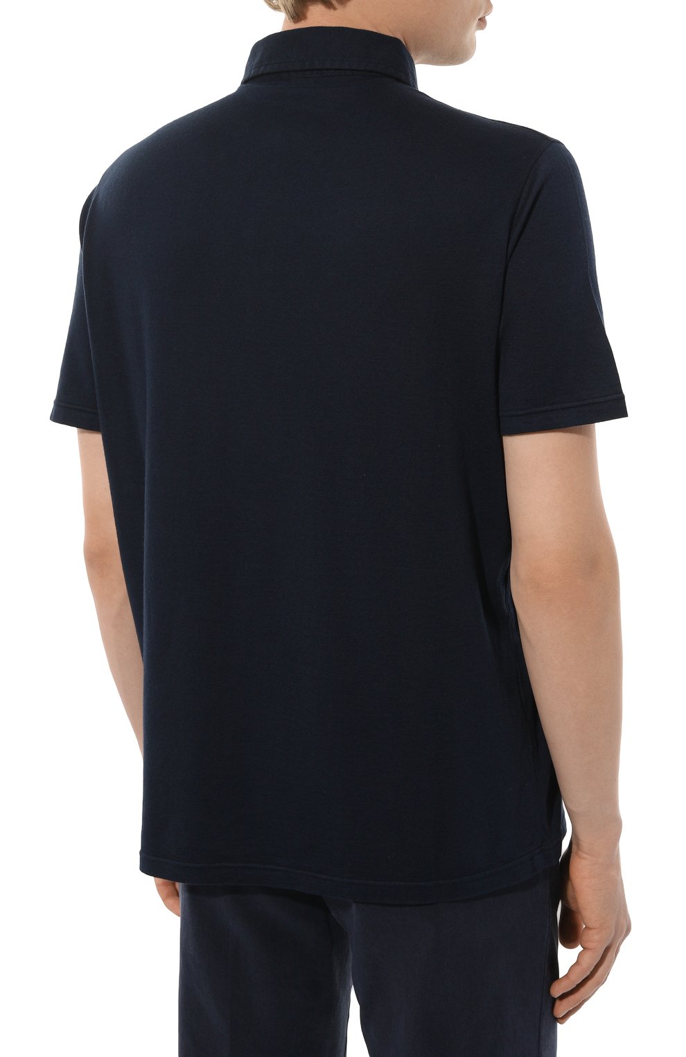 Поло из хлопка и кашемира KITON, арт. UMK0312, фото 4