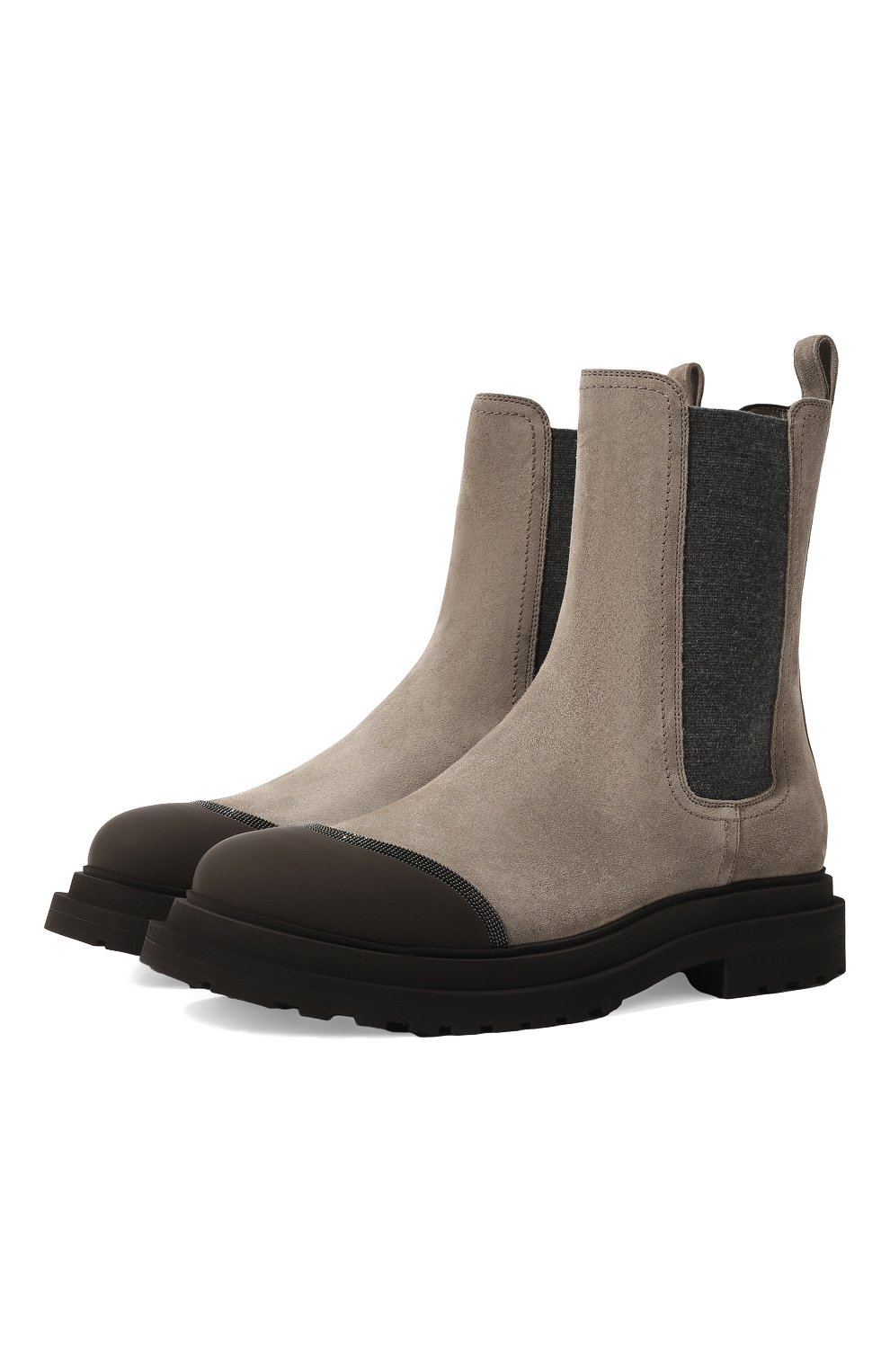 Замшевые ботинки BRUNELLO CUCINELLI, арт. MZSFGBP174, фото 1