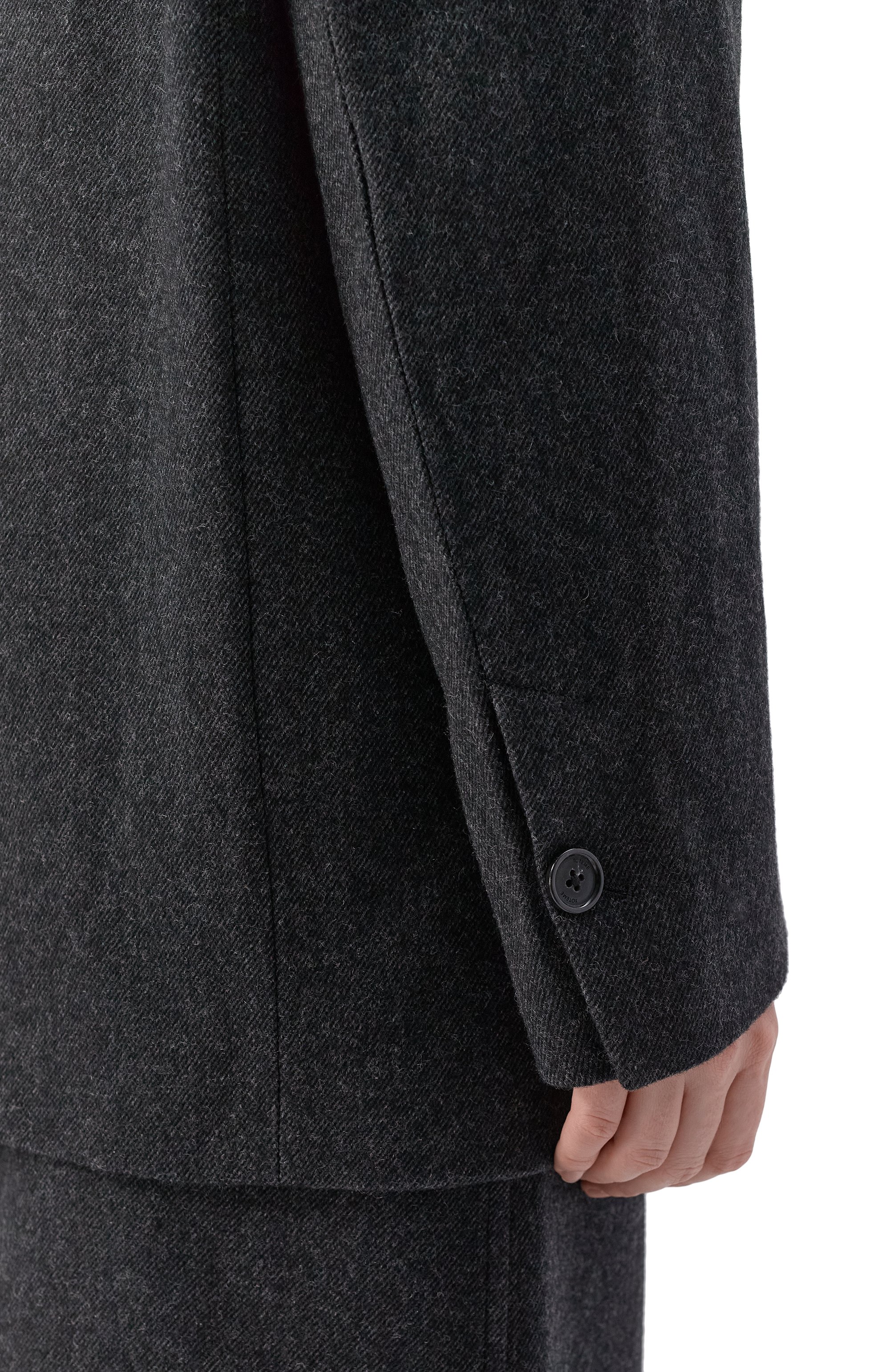 Шерстяной жакет TOTEME, арт. 261-WRZ0063-FB0562, фото 5