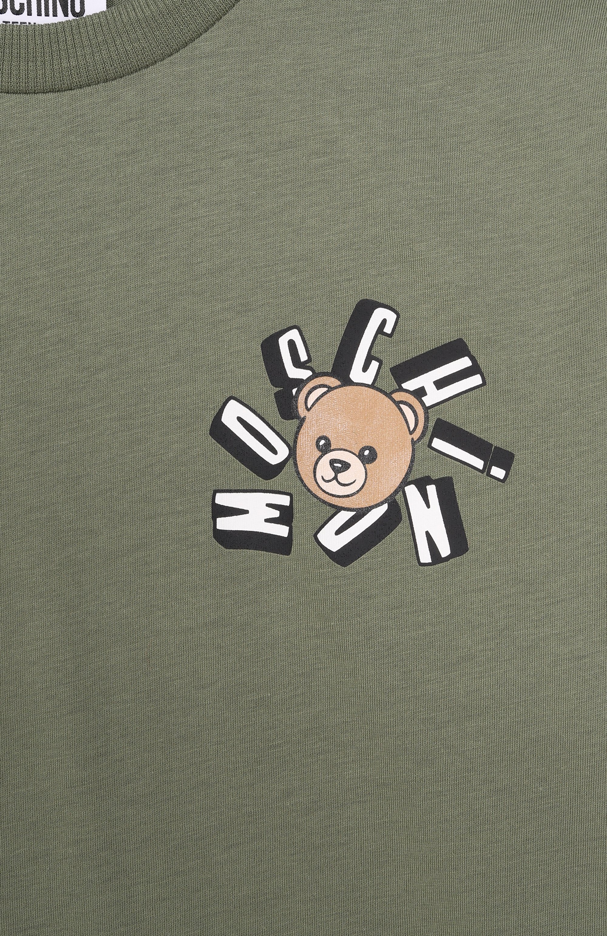 Хлопковая футболка MOSCHINO, арт. HUM050/LAA03_001, фото 3