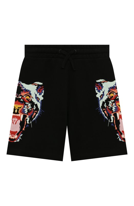 

Хлопковые шорты Marcelo Burlon Kids of Milan, Чёрный