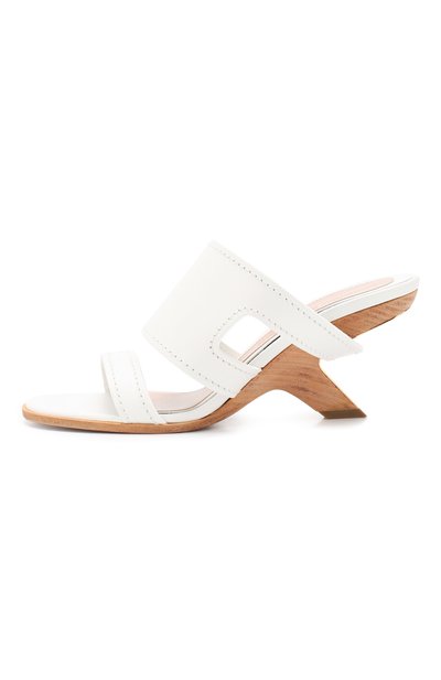 Кожаные мюли ALEXANDER MCQUEEN, арт. 621840/WHXZ7, фото 3