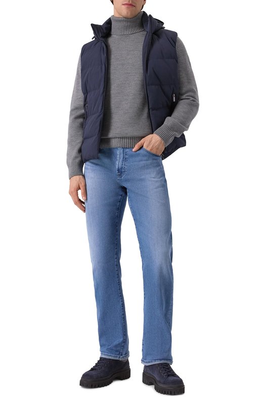 Шерстяной свитер Paul&Shark 15311064/3XL Серый  15311064/3XL Фото 2