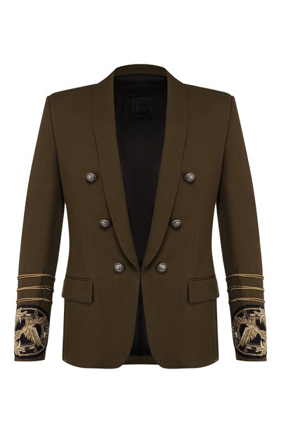 Хлопковый пиджак BALMAIN, арт. TH17139/C118, фото 1