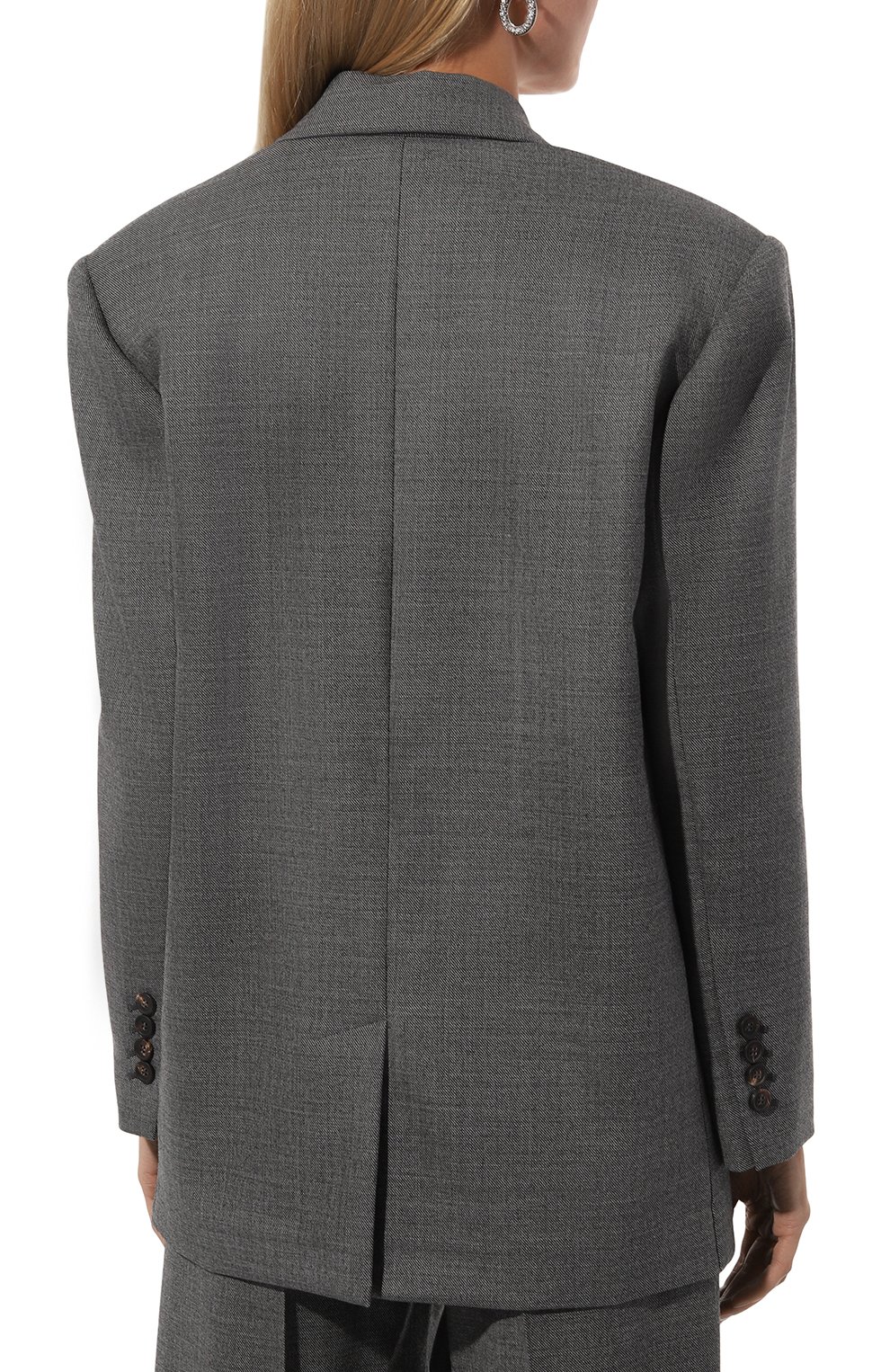 Шерстяной жакет BRUNELLO CUCINELLI, арт. MB1167320P, фото 4