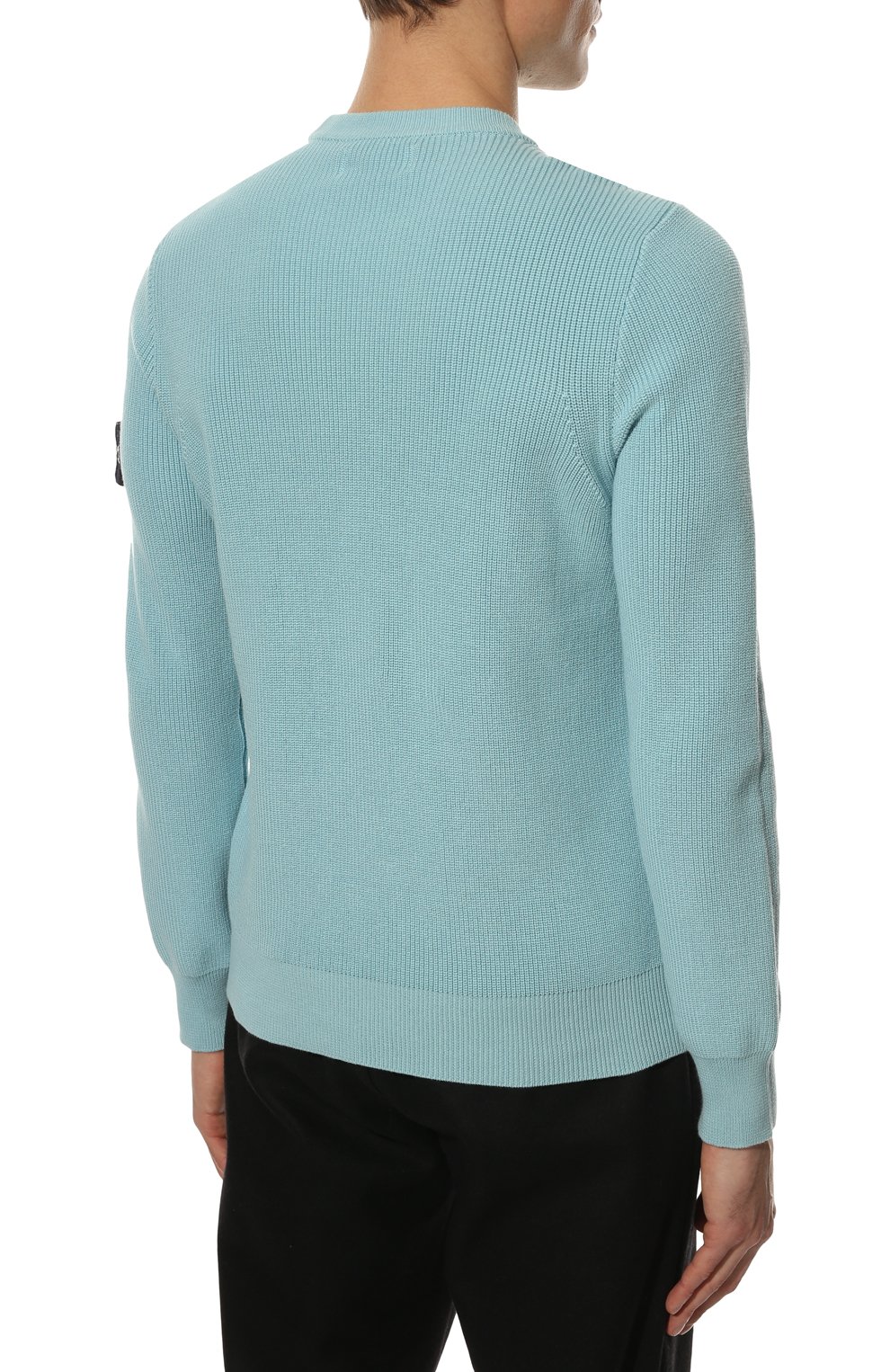 Хлопковый свитер STONE ISLAND, арт. 7615550D8, фото 4