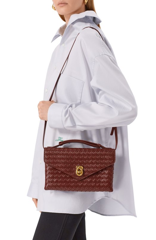Сумка Knot Lock Bottega Veneta 817191/V08Z0 Бордовый  817191/V08Z0 Фото 2