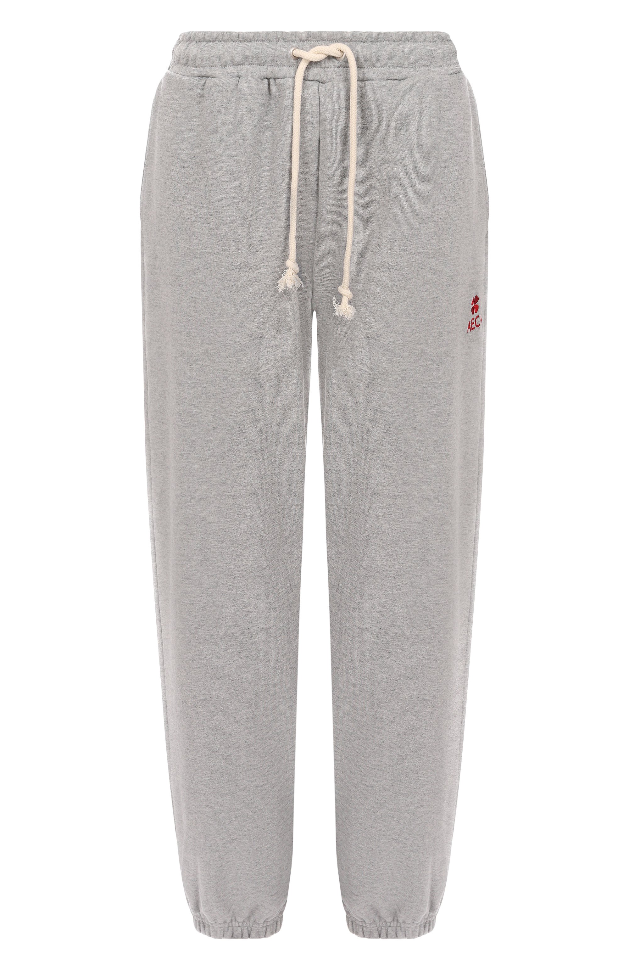 Хлопковые джоггеры AECA WHITE, арт. AWCMFWBDBSLSO001C0.GREY (M), фото 1
