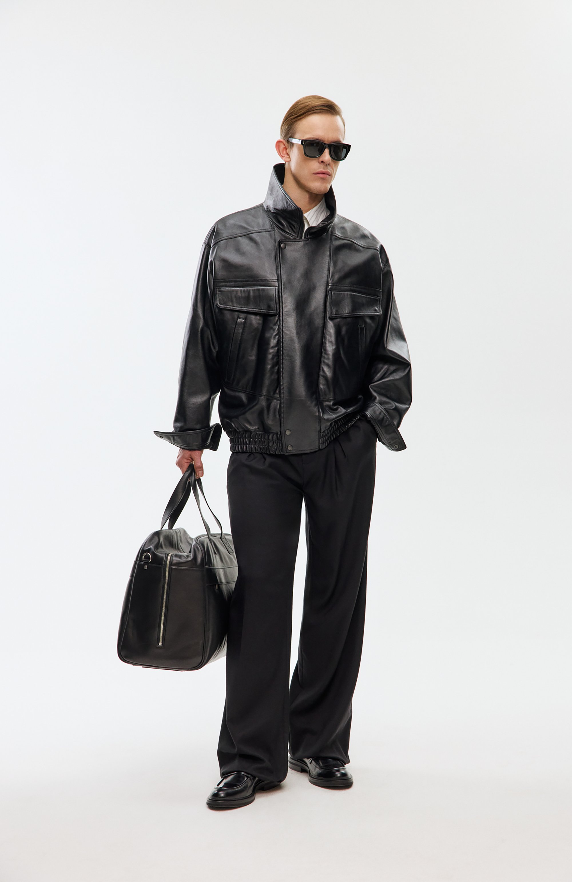 Кожаные пенни-лоферы DOLCE & GABBANA, арт. A30267/A1203, фото 7