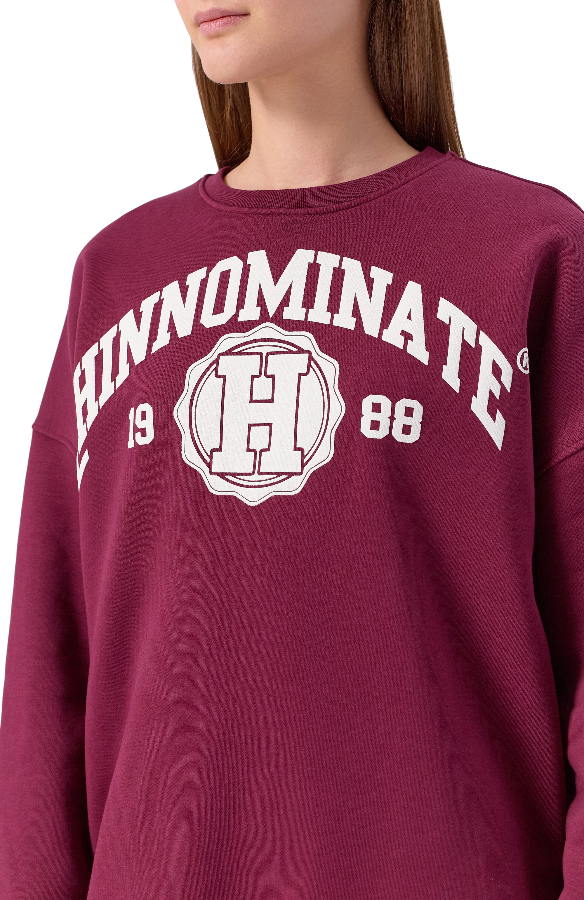 Хлопковый свитшот HINNOMINATE, арт. HMABW02070, фото 5