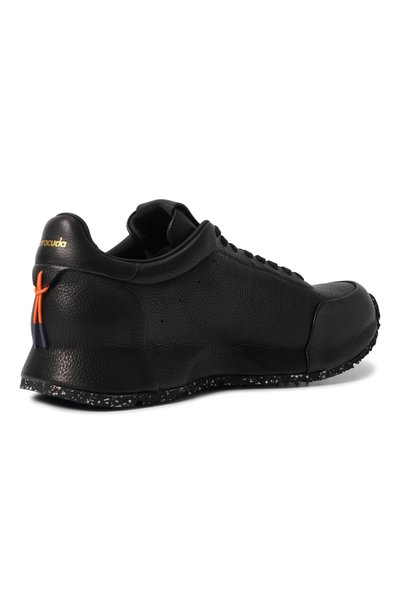 Кожаные кроссовки rocket BARRACUDA черного цвета по цене 53650 руб., арт. BU3645/LEATHER, фото 4 Кожаные кроссовки rocket BARRACUDA, арт. BU3645/LEATHER, фото 4