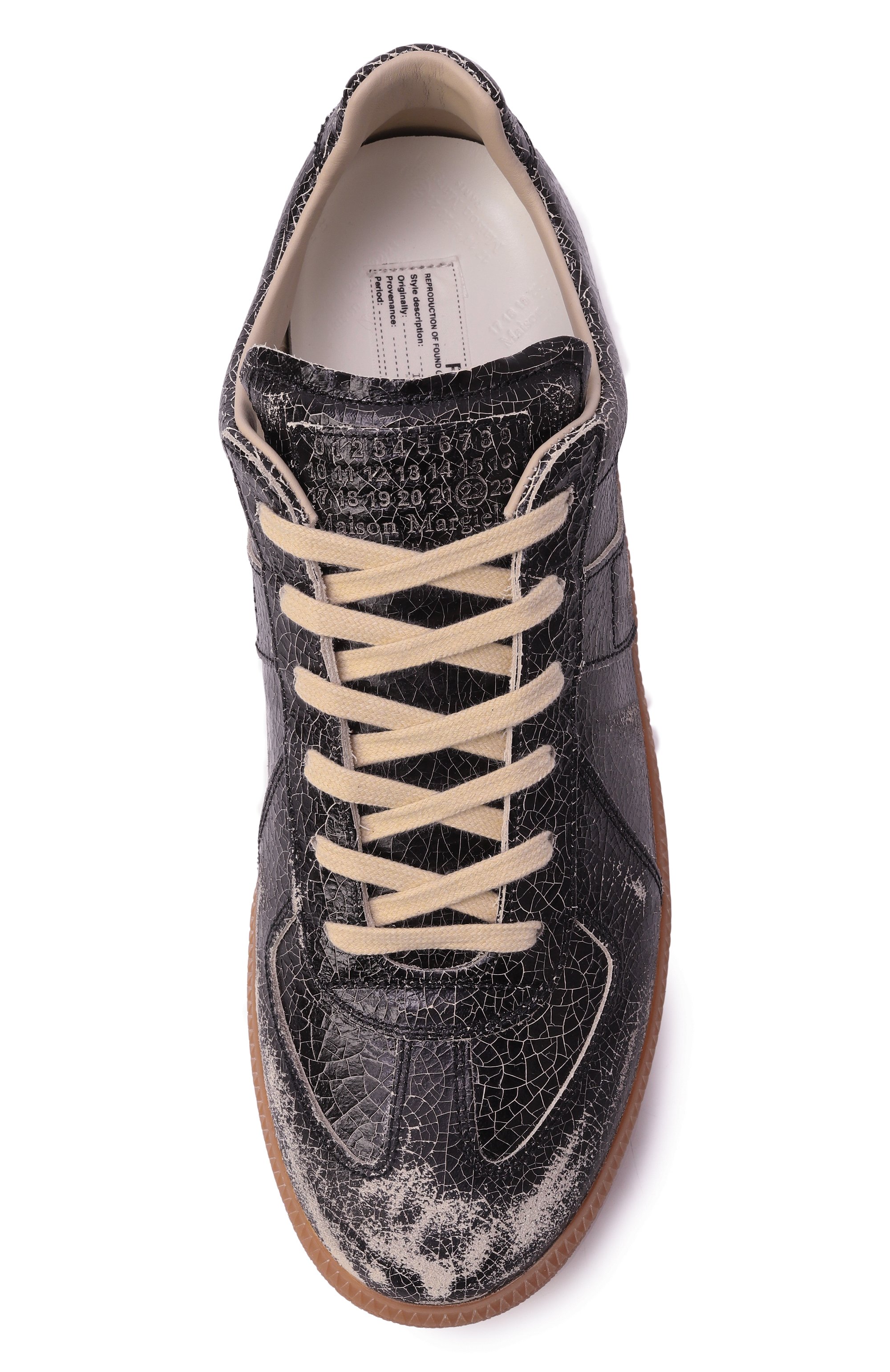 Кожаные кеды replica MAISON MARGIELA, арт. S57WS0517/P7424, фото 6