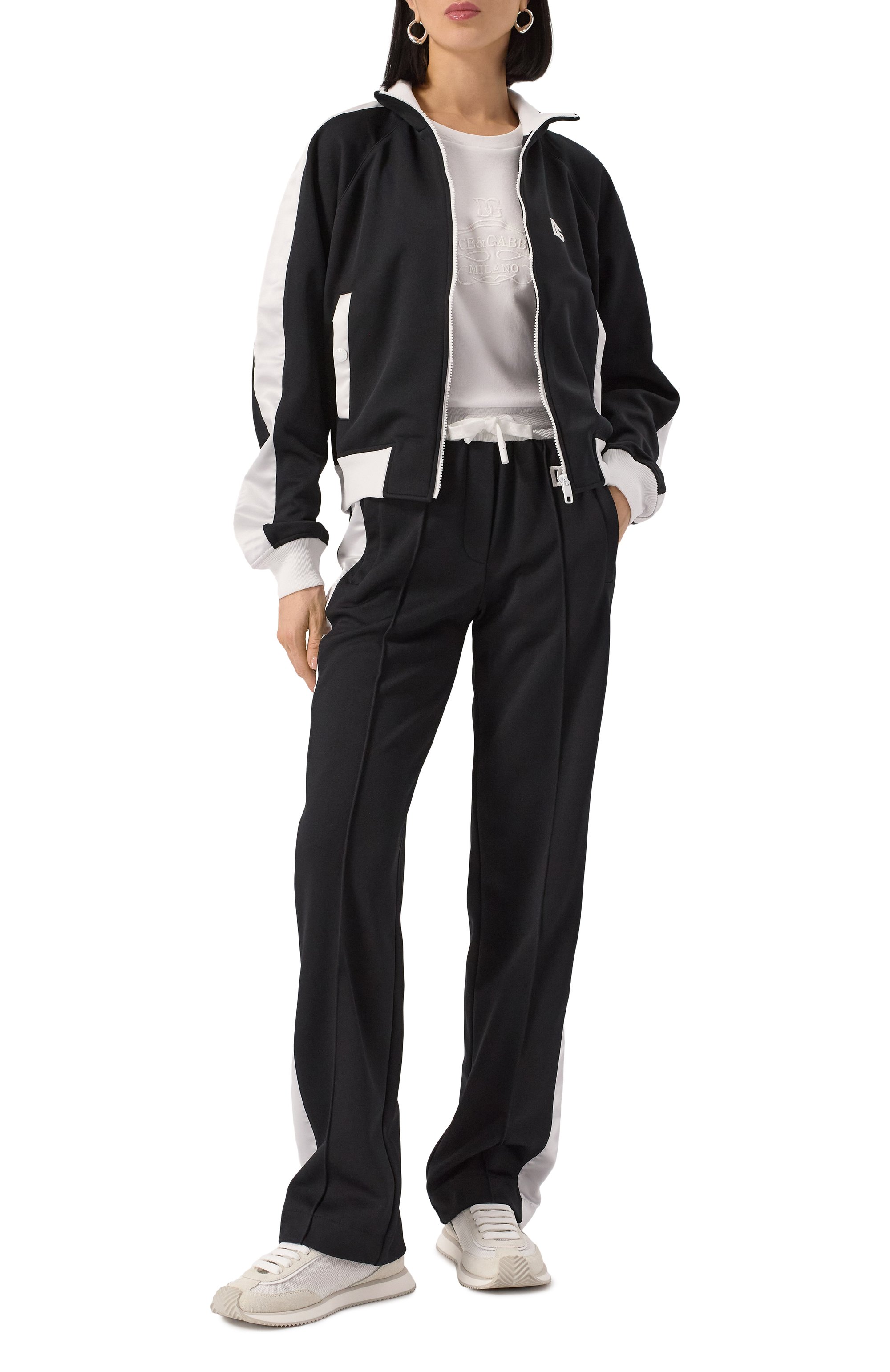 Комбинированные кроссовки dg cushion DOLCE & GABBANA, арт. CK2288/A5355, фото 2