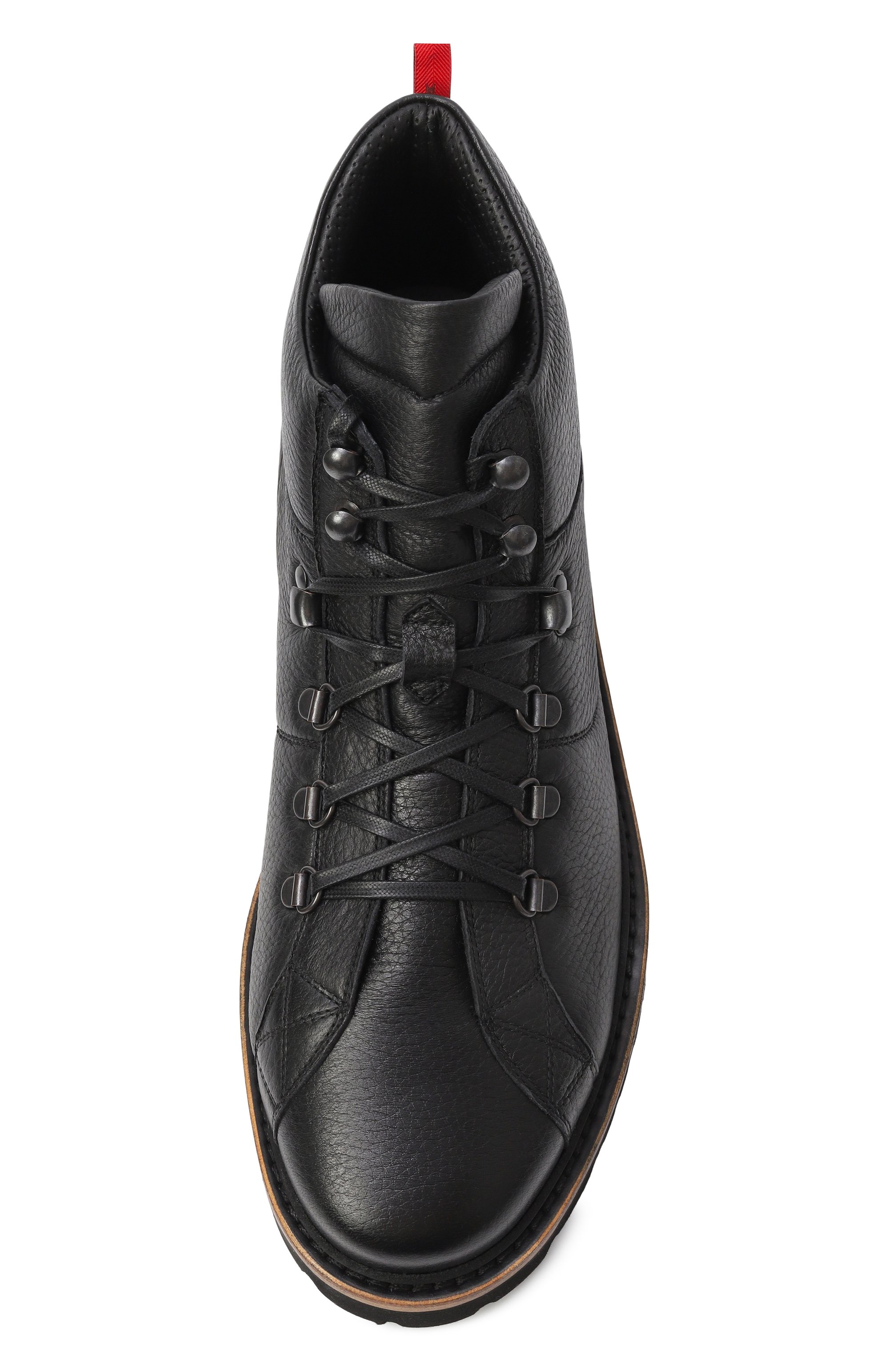 Кожаные ботинки KITON, арт. USSA175N0012608, фото 6