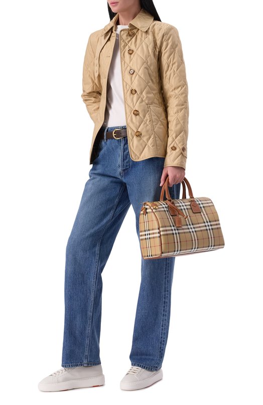 Сумка Bowling medium Burberry 8092085 Бежевый  8092085 Фото 7