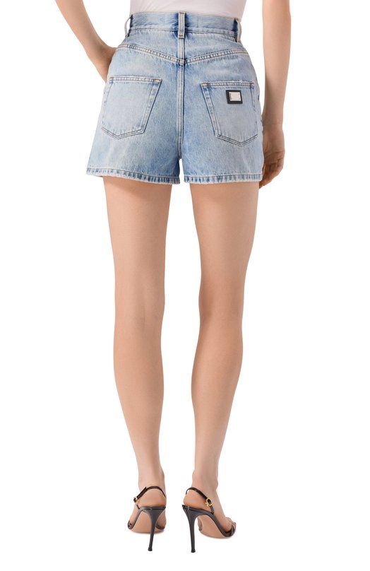 Джинсовые шорты Dolce & Gabbana FTBXCD/G80A9 Голубой  FTBXCD/G80A9 Фото 4