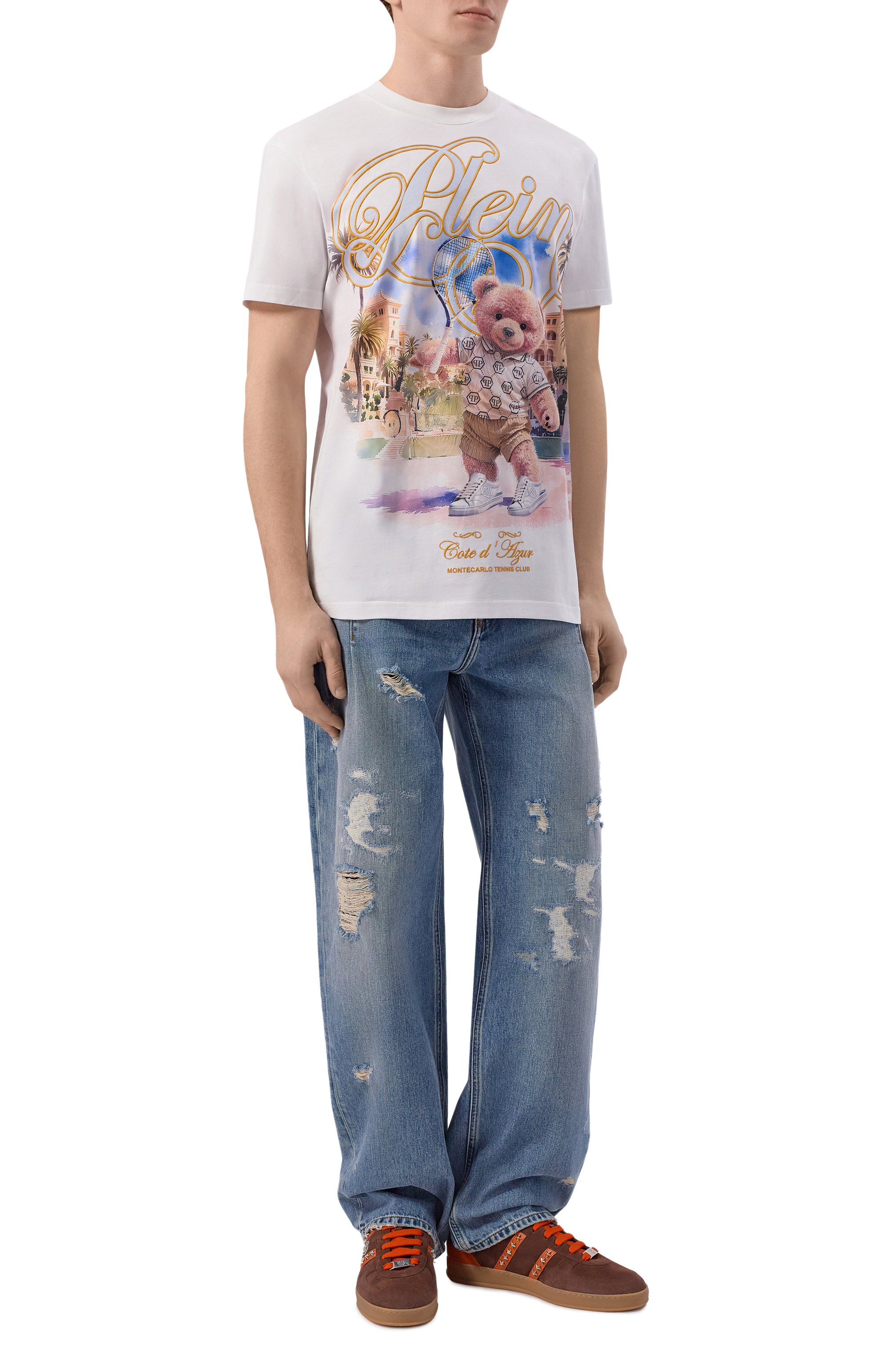 Замшевые кеды retro rebel PHILIPP PLEIN, арт. SAFS USC0911 PLE009N, фото 2