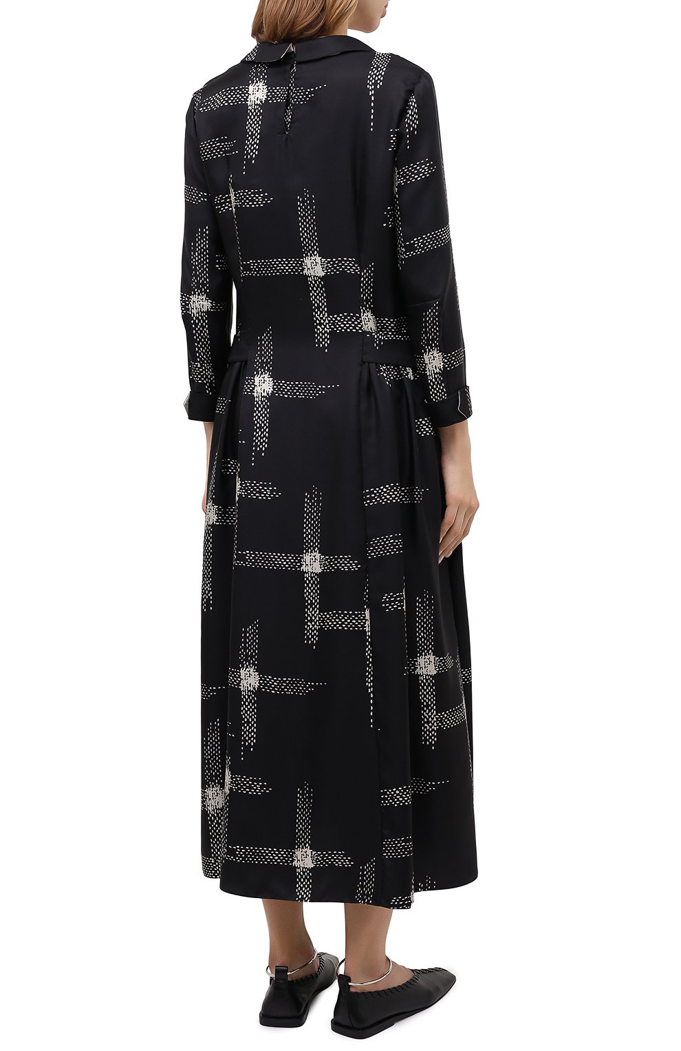 Шелковое платье GIORGIO ARMANI, арт. 0WHVA06J/T01W0, фото 4