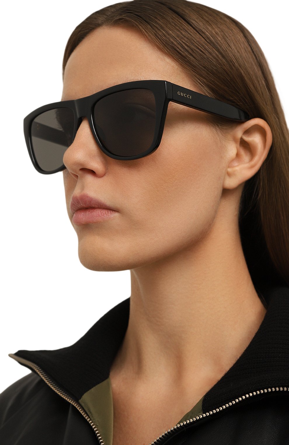 Солнцезащитные очки GUCCI черного цвета по цене 27150 руб., арт. GG1345S 001, фото 2 Солнцезащитные очки GUCCI, арт. GG1345S 001, фото 2