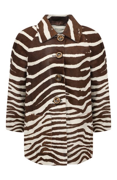 Женский кожаный жакет GUCCI, арт. 624465 XNAK8