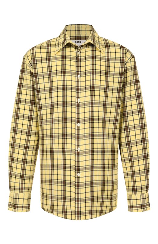 Рубашка MSGM 3940ME11T/257503 Жёлтый 3940ME11T/257503