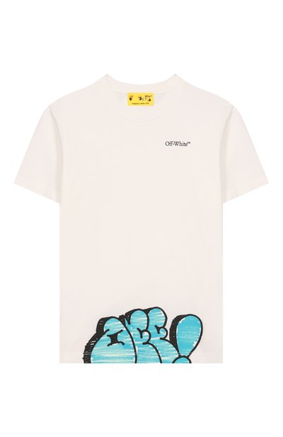 Хлопковая футболка OFF-WHITE, арт. 0BAA002S25JER005/4-12, фото 1