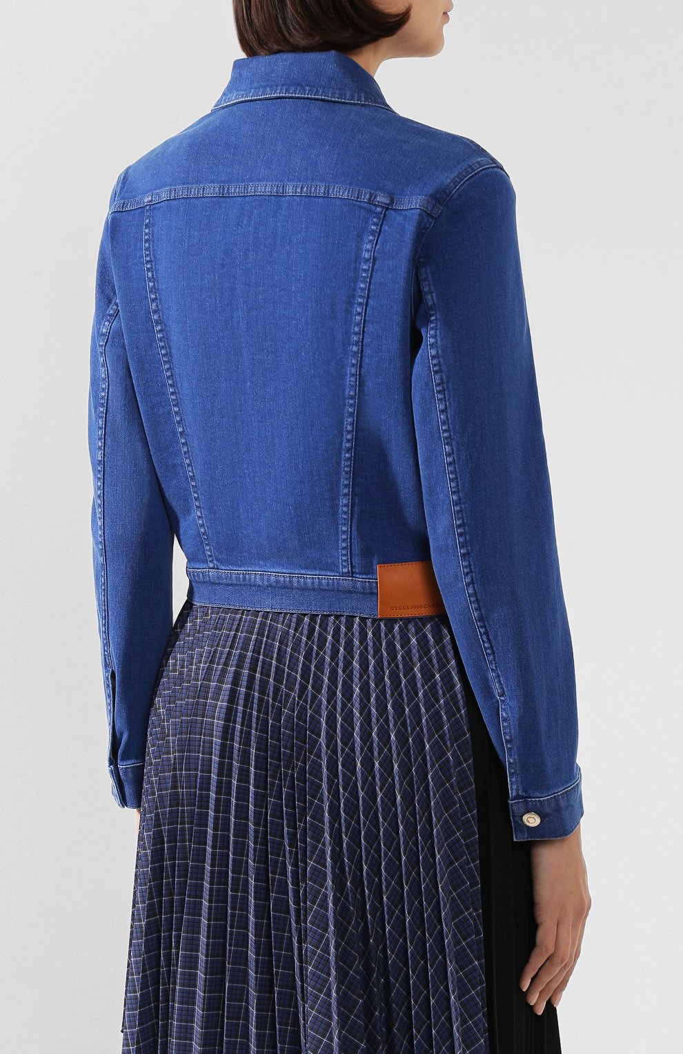 Джинсовая куртка STELLA MCCARTNEY синего цвета по цене 48300 руб., арт. 548560/SNH15, фото 4 Джинсовая куртка STELLA MCCARTNEY, арт. 548560/SNH15, фото 4