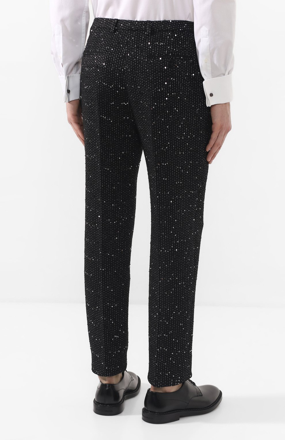 Брюки с пайетками SAINT LAURENT, арт. 603193/Y1A03, фото 4