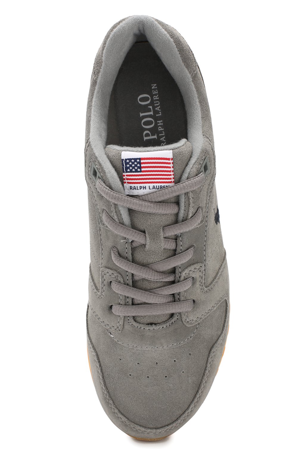 Замшевые кроссовки POLO RALPH LAUREN, арт. 804752874, фото 5