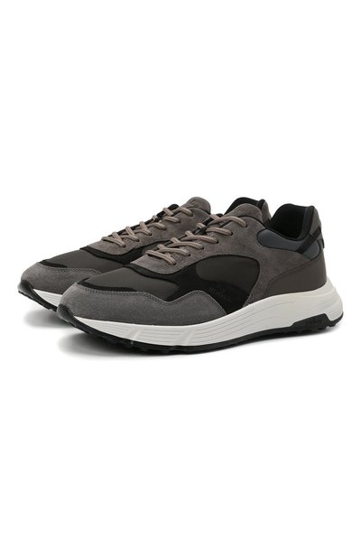 Комбинированные кроссовки HOGAN, арт. HXM5630DM90QDH, фото 1