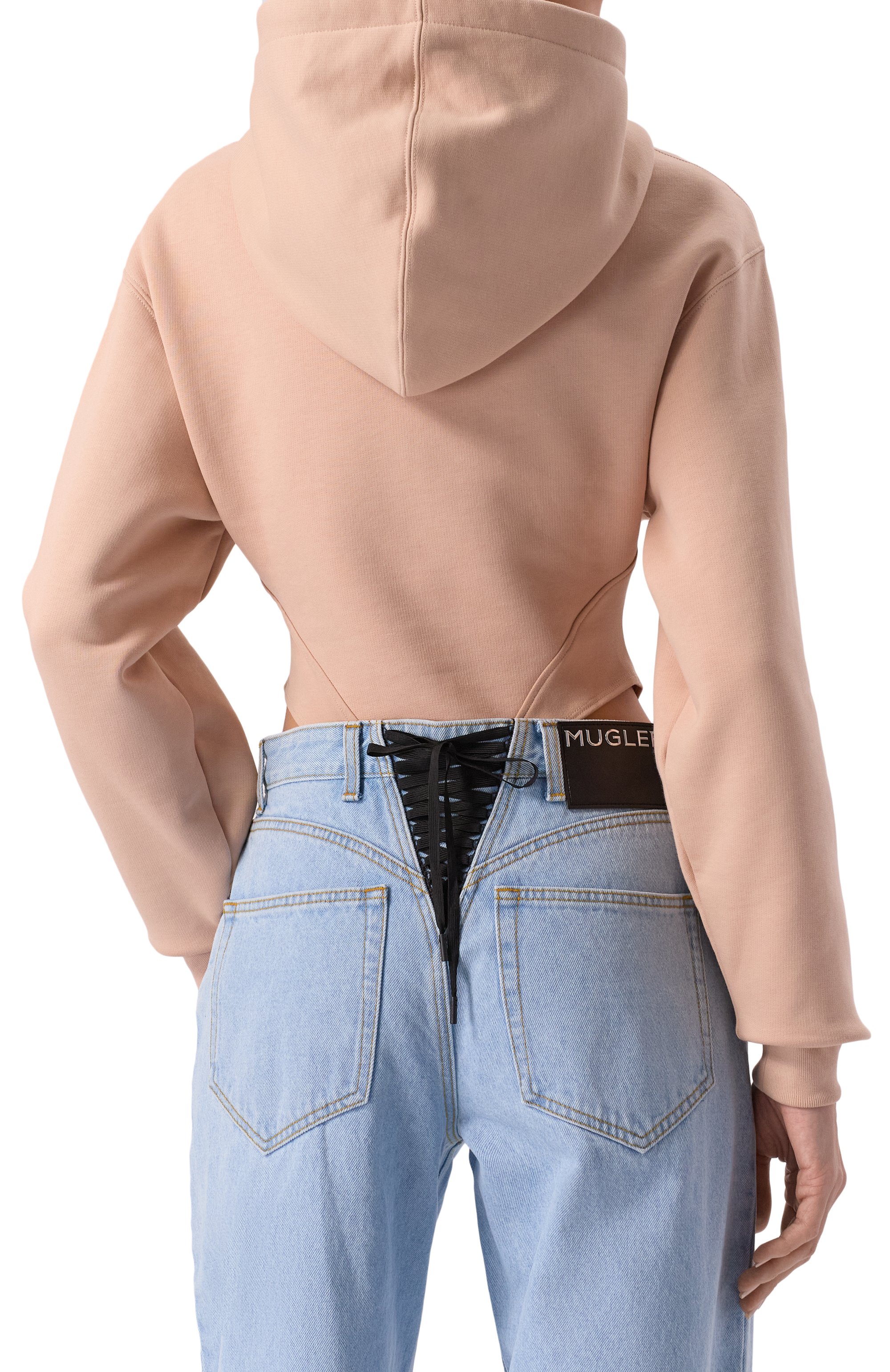 Хлопковое боди MUGLER, арт. 25P3B002566018, фото 4