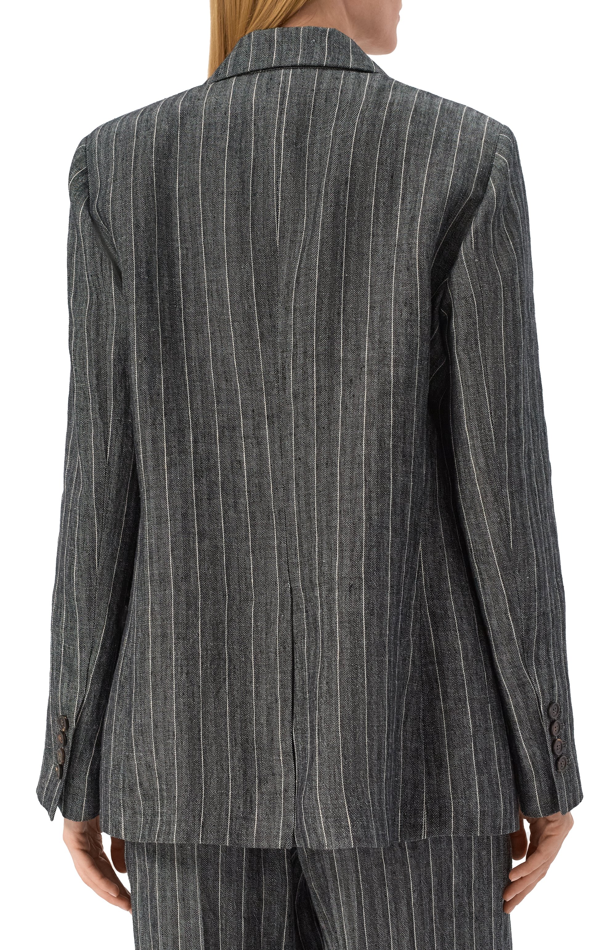 Льняной жакет BRUNELLO CUCINELLI, арт. MH5427086, фото 4