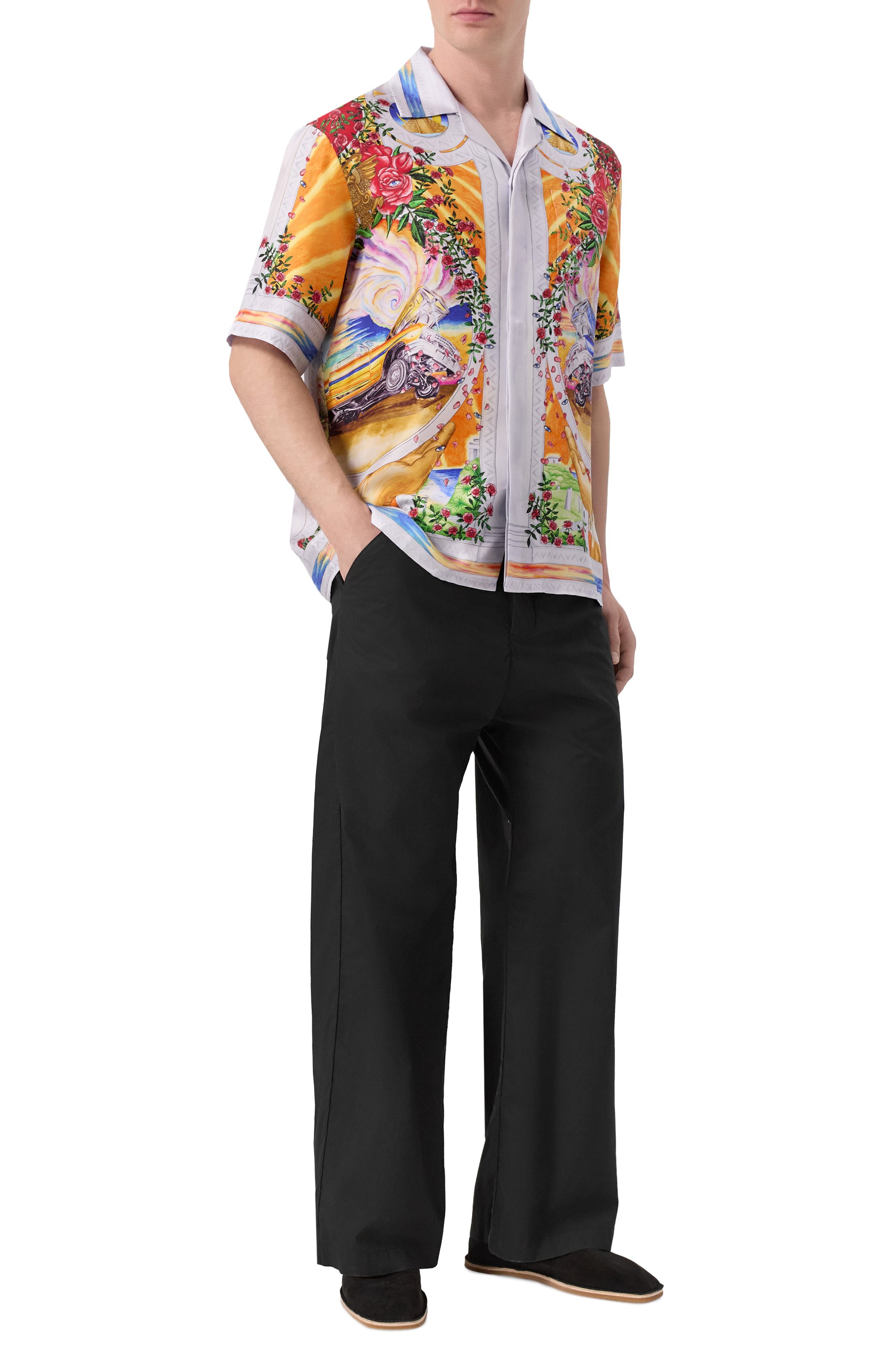 Хлопковые брюки HANNES ROETHER, арт. BA21LAT0N.576/, фото 2