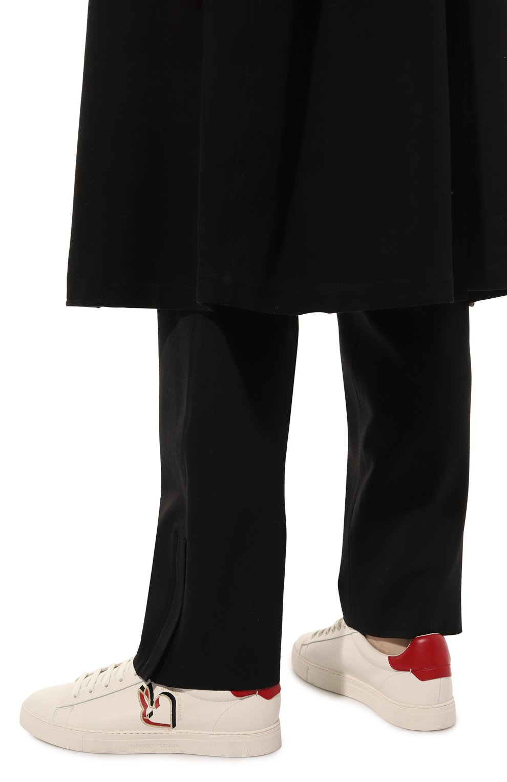 Кожаные кеды EMPORIO ARMANI, арт. X4X565/XN752, фото 3