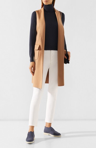 Замшевые ботинки open walk LORO PIANA, арт. FAE9959, фото 2