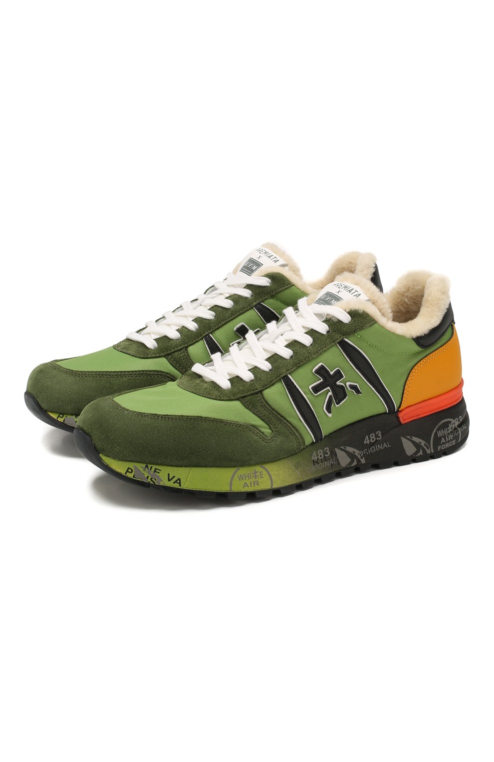 Комбинированные кроссовки premiata x цум lander PREMIATA, арт. LANDER/VAR4733, фото 1