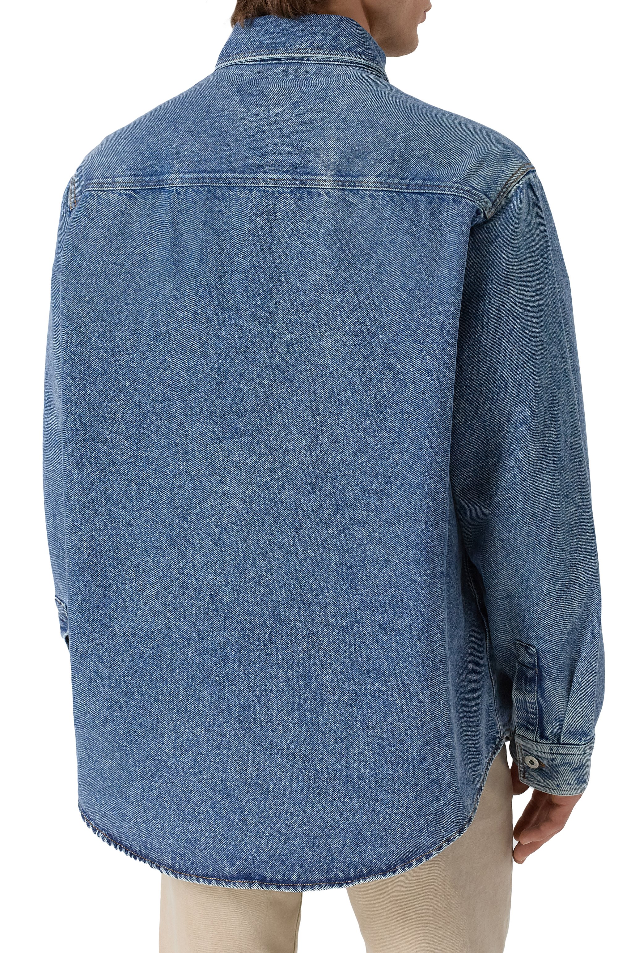 Джинсовая рубашка HUGO BLUE, арт. 50513853, фото 4