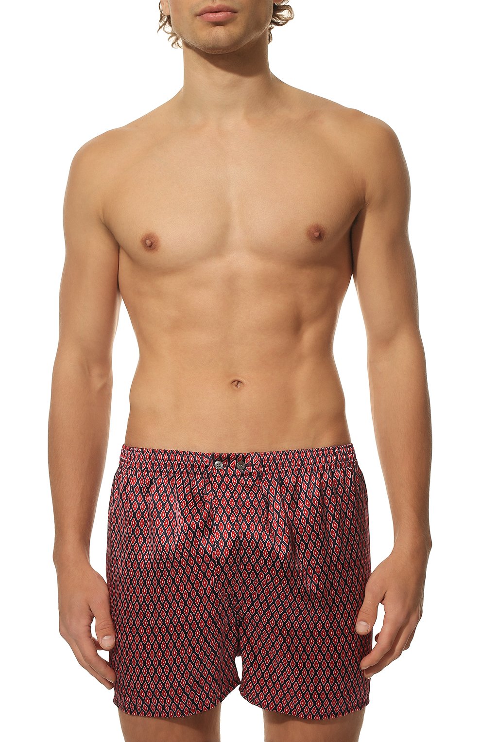 Шелковые боксеры DEREK ROSE бордового цвета по цене 28900 руб., арт. 6030-BRIN076, фото 2 Шелковые боксеры DEREK ROSE, арт. 6030-BRIN076, фото 2