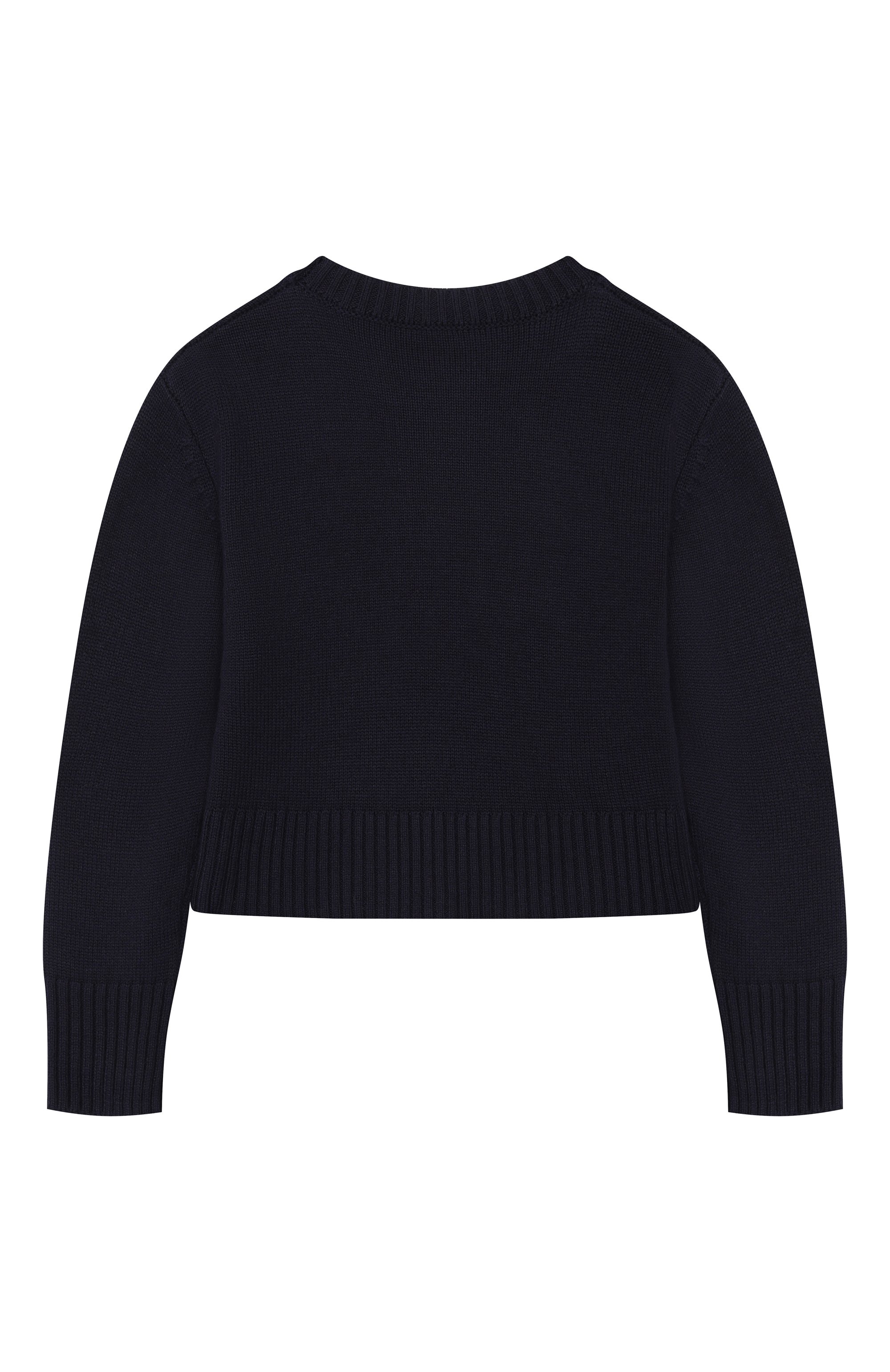 Пуловер MAX&CO темно-синего цвета по цене 15850 руб., арт. MX0251-MX043, фото 2 Пуловер MAX&CO, арт. MX0251-MX043, фото 2