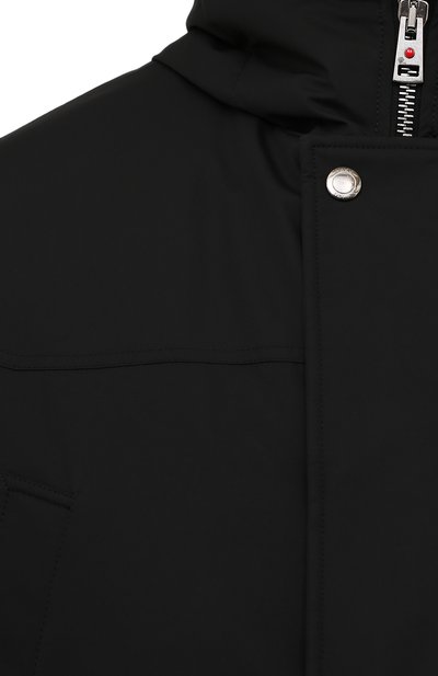 Утепленная парка KIRED черного цвета по цене 154000 руб., арт. WTIK02W7008012001/62-74, фото 5 Утепленная парка KIRED, арт. WTIK02W7008012001/62-74, фото 5