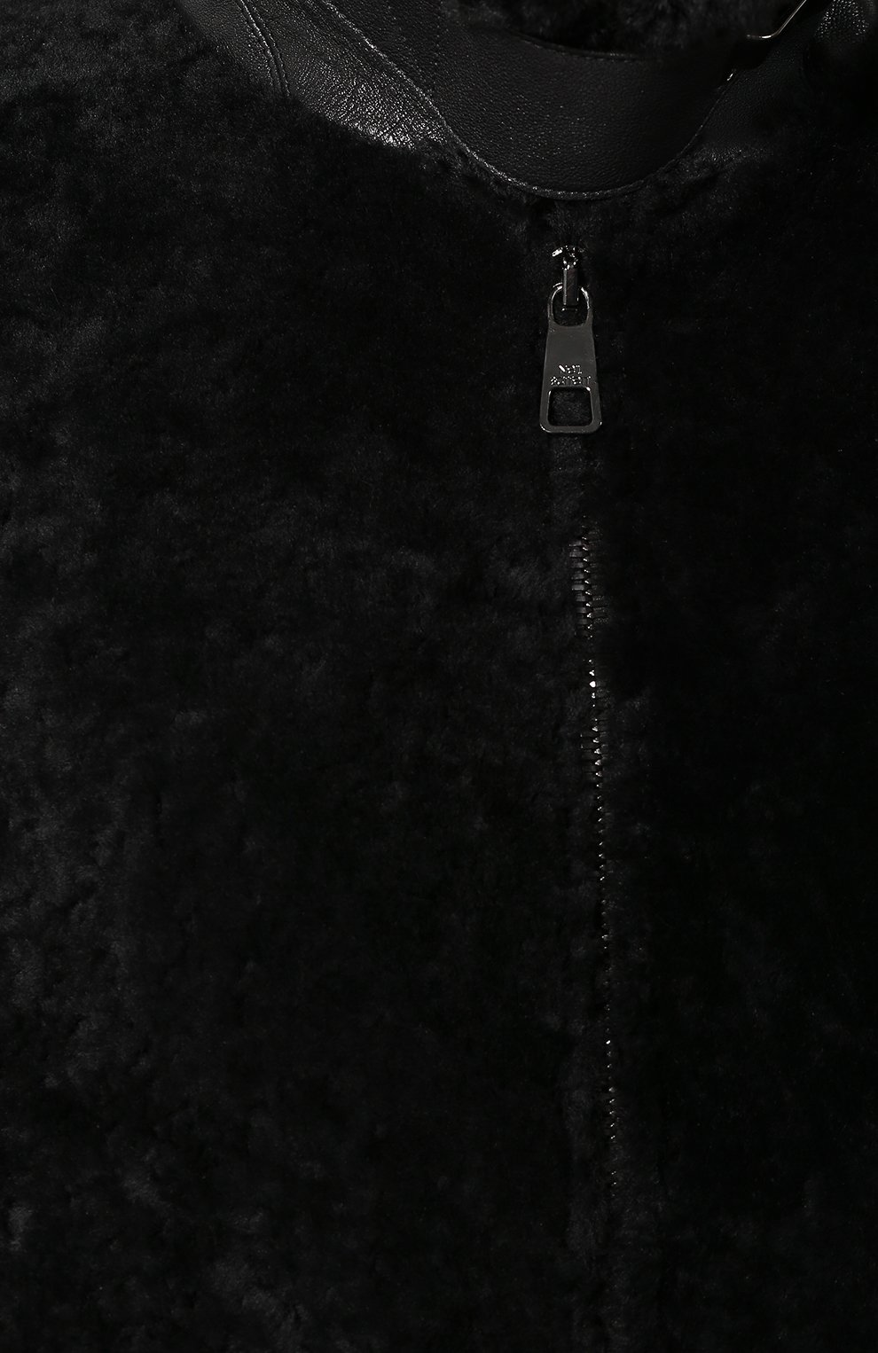 Меховой бомбер на молнии с отложным воротником NEIL BARRETT, арт. BPE551C/H708C, фото 5