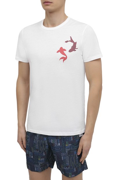 Хлопковая футболка DIRK BIKKEMBERGS, арт. VBKB04917, фото 3