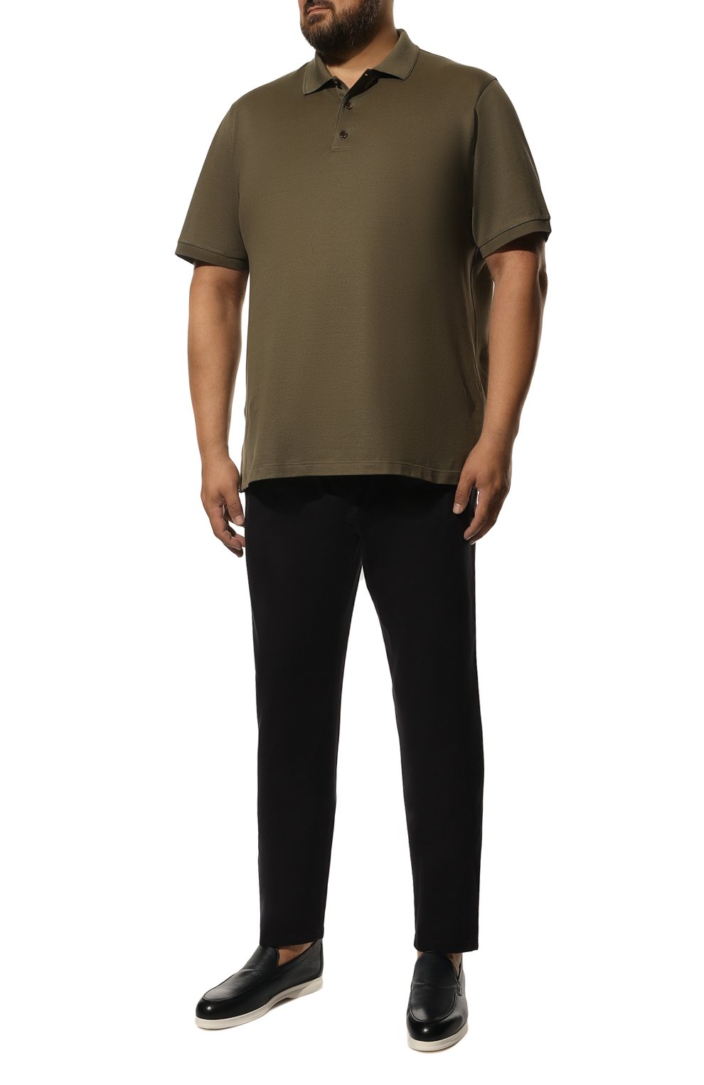 Хлопковые брюки EDUARD DRESSLER, арт. 250138/53W28, фото 2