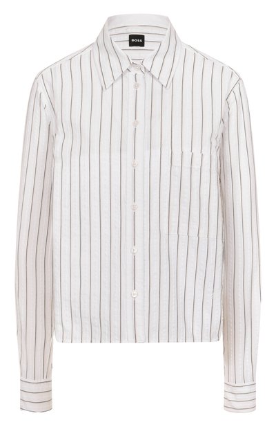 Женская хлопковая рубашка BOSS, арт. 50538404